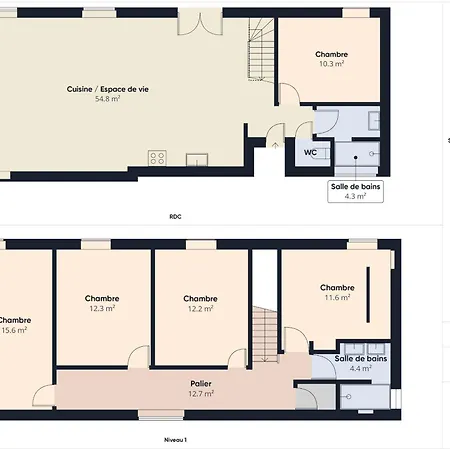 Casa vacanze Pour 12 Avec Terrasse Et Piscine Partagée Saint-Crépin-et-Carlucet